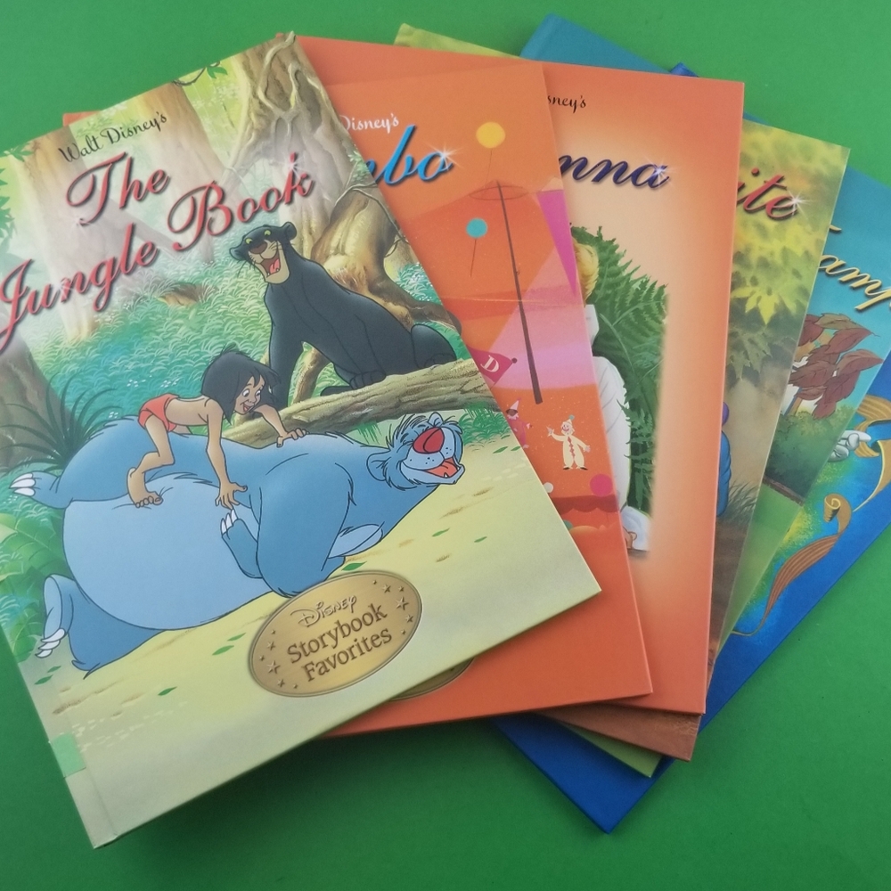 Lot of 14 Walt Disney Storybook Favorites - Dumbo, Pinocchio, Aristocats, Snow..